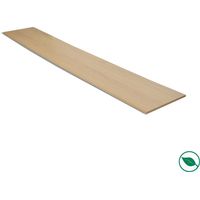 Forestea – Lot de 2 contremarches stratifié chêne clair 1000 x 200 x 8 mm – Rénovation escalier – Pour espaces intérieurs – Finition élégante