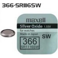 366 MAXELL Uhr Batterie Silberoxid SR1116W