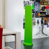 Parete divisoria design componibile pannelli modulari 160h Gradient - Verde