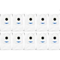 10 packs of compatible Ecovacs T30PRO/MAX robot vacuum cleaner accessories, consumables, activated carbon, sterile dust collection bags