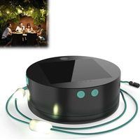Lntyq Tragbare Lichterketten, Pop-Up-Lichterketten, tragbare Camping-Lichterketten, tragbare wasserdichte Lichterketten für Schlafzimmer, Garten, Terrassendekor
