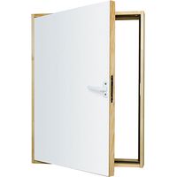Echelle Direct – Trappe de grenier 70x100cm – Ouvrant thermo-isolant 3,6cm en bois de pin – Coefficient d'isolation 1.1 W/m²K – Installation facile - DWK70X100