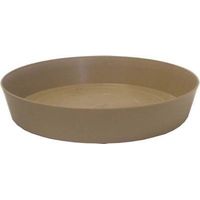 Soucoupe ronde Memphis Taupe - 25 cm