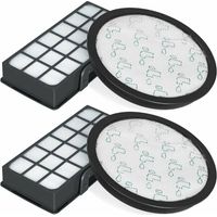 Paquete de 2 filtros HEPA para aspiradoras Rowenta Silence Force Cyclonic 4AAAA RO7647EA RO7663EA RO7676EA RO7681EA (modelo RO76xx), accesorios de repuesto ZR903701 - Komiro