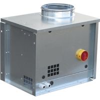 CAISSON C4 800 M3/H FLUX A 90DEG DIAMETRE RACCORD RESEAU 250 MM INTER MONTE