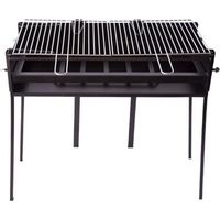 Rechteckiger Holzgrill 80x40cm Garcia