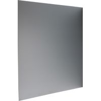 Plaque PVC argent pour système Gro-Tank 100