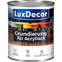 LUXDECOR Grundierung für Acryllack Weiß Haftgrund - 0,75L