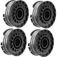 Lot de 4 bobines de tondeuse pour Bosch Easygrasscut 23, 26, 18, 18-230
