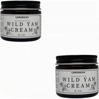 Beeswax Balm - Natural Wood Conditioner For Furniture And Cutting Boards - Deep Nourishing Formula With Olive Oil And Wild Yam Extract - 2 Piece Set 60 G