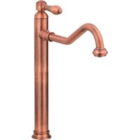 Einhebelmischer für hohes Waschbecken, Retro-Modell, Kupferfarbe Gattoni Oxford 3145/31VC Kupfer