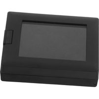Transparente Schmuckbox mit Fenster Schmuck-organizer Schwamm Klarer