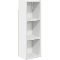 vidaXL Armoire murale de salle de bain Blanc 20 x 16 x 62,5 cm