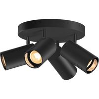 Spot en saillie 4 lumières Asto Tube noir - 4x GU10 - 1006429