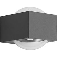 LED Wandleuchte außen "Almos" aus Aluminium von Lucande