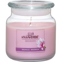 Villa Verde Duftkerze im Glas m. Deckel Magnolie, Höhe 10 cm, Ø 10 cm Duftkerzen