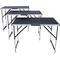 Adjustable Height Folding table - 2 Tables