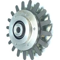 Spollonatore universale per decespugliatore in alluminio con lame in acciaio