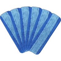 Microfiber Cleaning Pad - 18 Inch - Washable Reusable Floor Mop Refill - For Hardwood Tile Stone Floors - 4 Pack