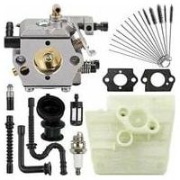 Carburateur pour tronçonneuse STIHL 024 026 024AV 024S MS240 MS260 Pro, remplace WT-194, WT-194-1, 1121 120 0611, avec filtre à air