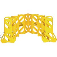 Rubbermaid Barrera de seguridad Polietileno amarillo FG9S1100YEL