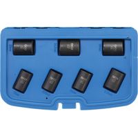 BGS Jeu de douilles pour vis à profil spiralé / Extracteur de vis entraînement carré intérieur 12,5 mm (1/2") SW 17 - 26 mm 7 pièces - 5291