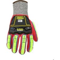Ansell RINGERS 068-09 Guantes de protección rojo amarillo talla 9