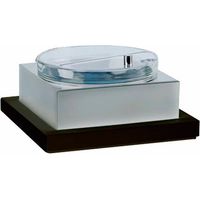 Saladier de Fruits Réfrigéré 1,8L BROGGI Zeta Ø23cm Inox Noir - 3050552641