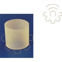 verre de rechange 80x80 mm pour lampes 100w cartouche filtrante gaz