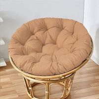Coussin Fauteuil Rotin Rond Confortable Coussin pour Fauteuil de Jardin fauteuil de jardin coussin du fauteuil suspendu ,GT18469