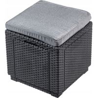 Keter Cube Gartensitz mit Stauraum, Graphit