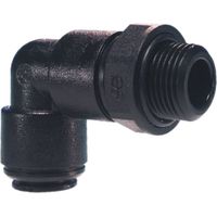 JG Speedfit Einschraubverbinder Winkel 90° Ø 8 mm x 3/8 Zoll, PM metrisch - für Druckluft und Flüssigkeiten