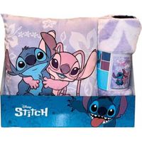 Juego de ropa de cama Disney Angel Stitch multicolor polar