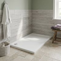 Duchy Carn Stone Resin Rectangular Shower Tray 1200mm x 700mm