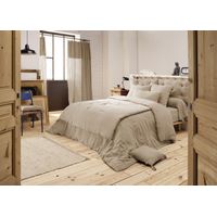 Housse de couette 240 x 220 cm – Double Gaze de Coton Luxe - Ficelle