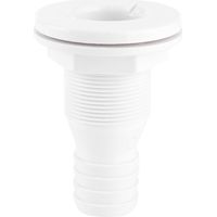 Raccord Traversant de Coque, Connecteur Traversant de Coque 1 1 4 Pouces, Tuyau en Plastique Blanc, Accessoire Important Le Raccord Traversant de Coque 1 1 4 Pouces Est un