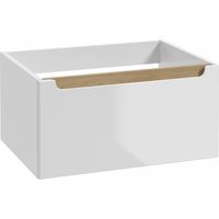 Naturel Zusätzliches Badezimmermöbel Naturel Stilla 60x30x45 cm weiß (STILLAB06003)