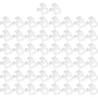 Support de fixation de fil de câble, 50 pièces, attaches à fermeture éclair pour profils en aluminium Standard européen, européen 40