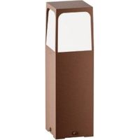 Lanterne classique gea led ges2021 e27 led ip44 borne aluminium polycarbonate