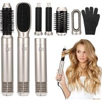 Air Styler 6 en 1 Auto Boucleur a Air, 1200W Magic Styler avec Seche Cheveux, Brosse Soufflante, Brushing Brosse Soufflante