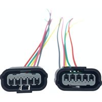 Kompatibel mit dem Kabelbaumstecker des Turbolader-Stellglieds und dem Turbomotorstecker des Honda Civic der 10. Generation – Neuware JB1348-5P