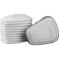 20 tampons de coton filtrants à poussière industrielle, masque à gaz 6200, masque facial 7502, particules, charbon actif, contrôle des odeurs