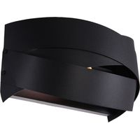 Applique TORNADO nera in metallo 1xE14 40W Zuma Line