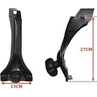 Lot de 1 Voiture Barres Toit Adaptateur Montage De Gouttière pour Galerie De Toit Support Montage pour Projecteur Toit Voiture Lumière Universelle avec Gouttière Toit Porte-Bagages Barres Toit(27CM)
