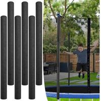 Lot 6 Manchons En Mousse De Protection Pour Poteaux De Trampoline – 88 Cm, Antidérapants, Résistants Aux Intempéries, Remplacement Universel