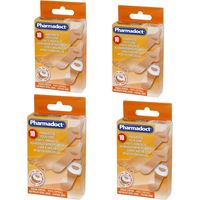 4 scatole 10 cerotti per calli disco centrale in polietilene color carne 7 x 2 x 0.1 cm