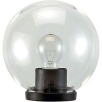 Lanterna Testa-Palo 'Globo' 75W Ø 30 schwarz opal