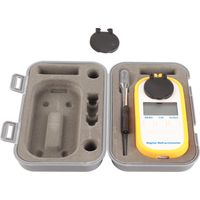 Réfractomètre Digital Portable pour Mesures de Brix/TDS - Outil de Mesure Accessoire Apiculture (Réfractomètre Digital, Pipette, Manuel, Boîte de Protection, Couvercle Supplémentaire)