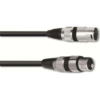 OMNITRONIC XLR-Kabel 3-polig, 20 m, schwarz