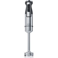 Arendo - Frullatore a immersione in acciaio inox da 1000 Watt - Coltello a quattro ali - Frullatore ad immersione - Regolazione continua della velocità - Tasto turbo - Piedino estraibile